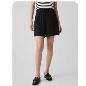 GAP 🖤 Linen High Rise Cargo Shorts Medium